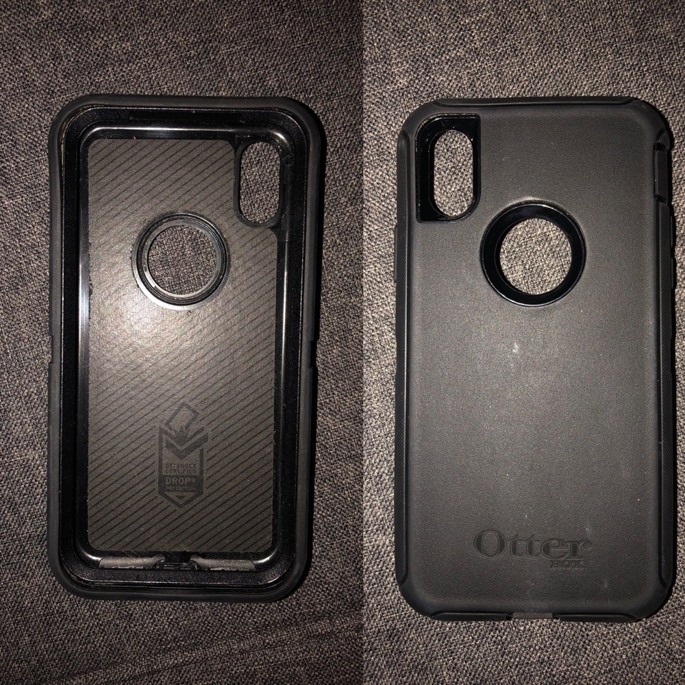 iPhone X otter box phone case